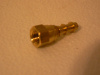 Female barbed hose brass fitting
